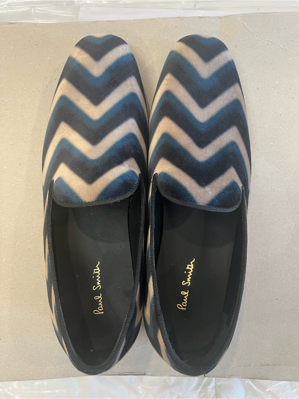 Paul Smith velvet Dallow loafer